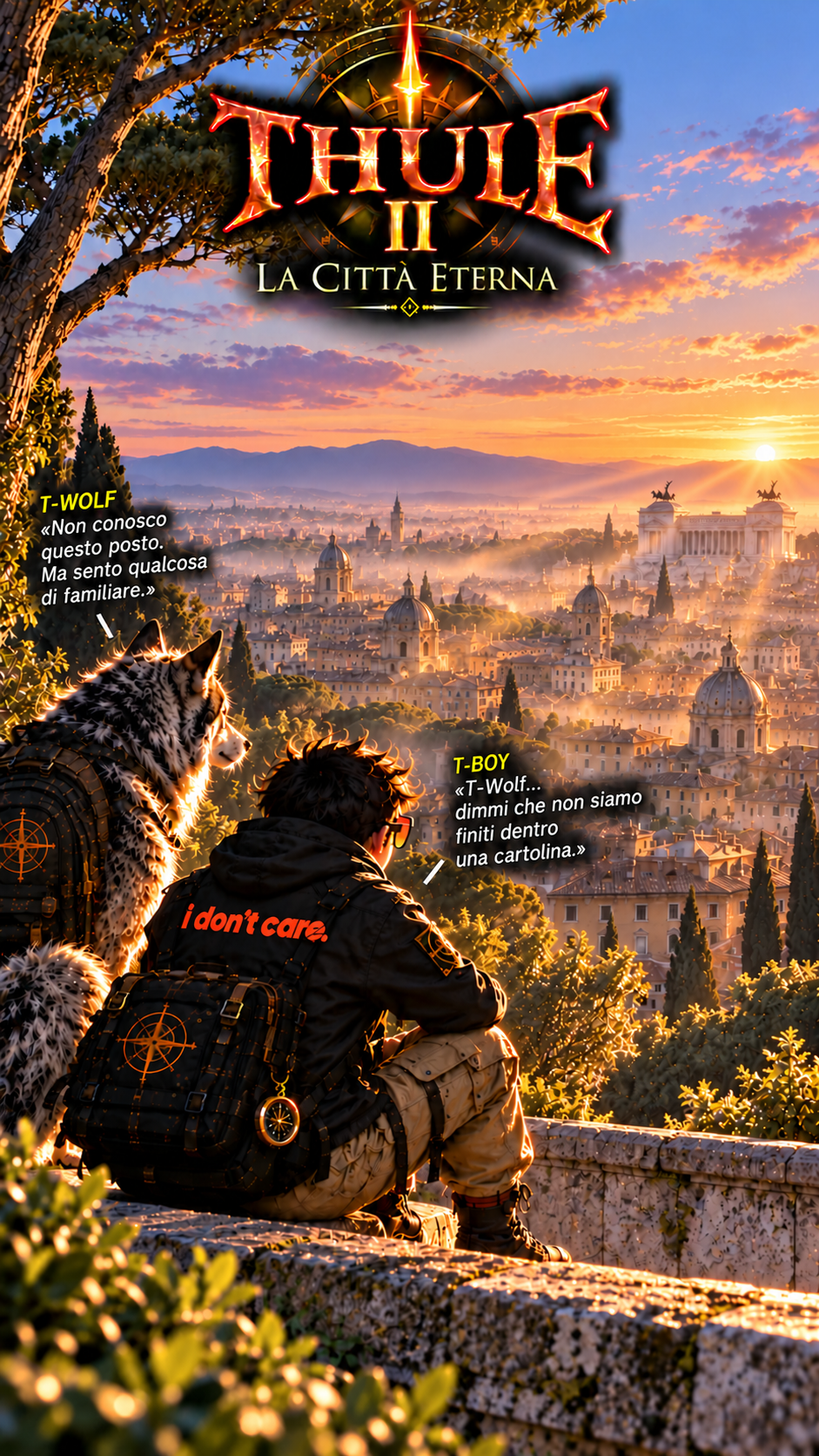 Copertina di THULE II, La città eterna all’alba
